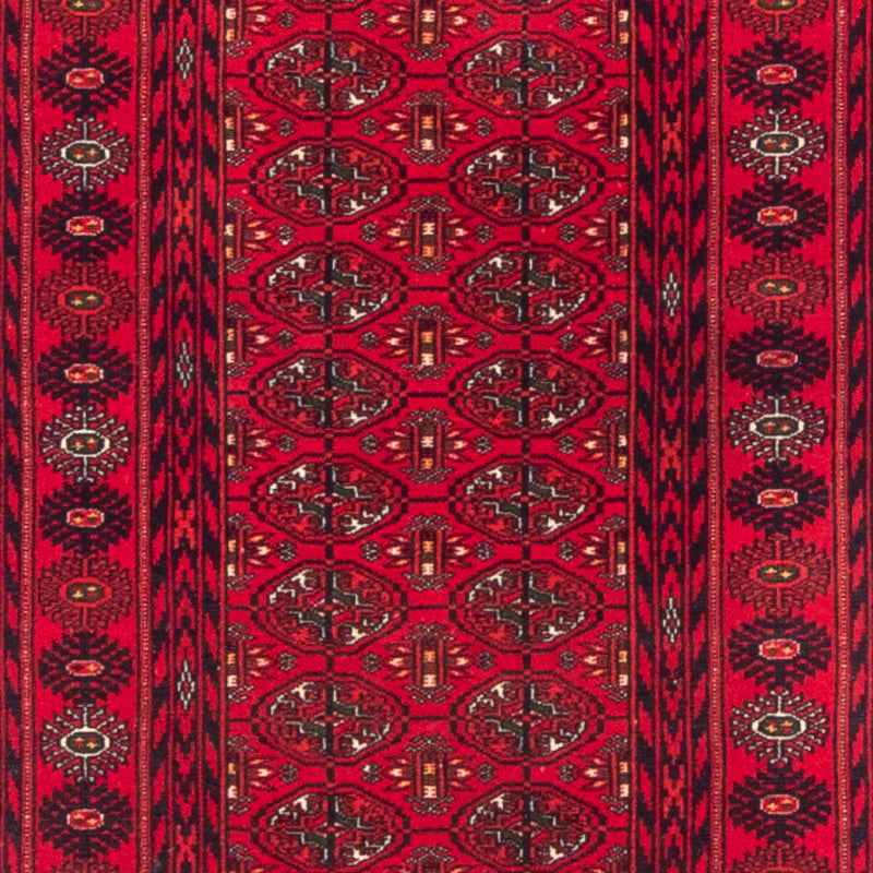 Läufer Afghan - 200 x 80 cm - rot