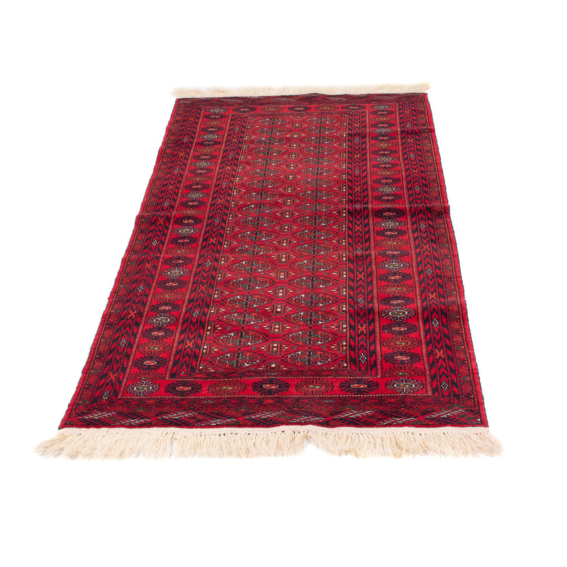 Läufer Afghan - 200 x 80 cm - rot