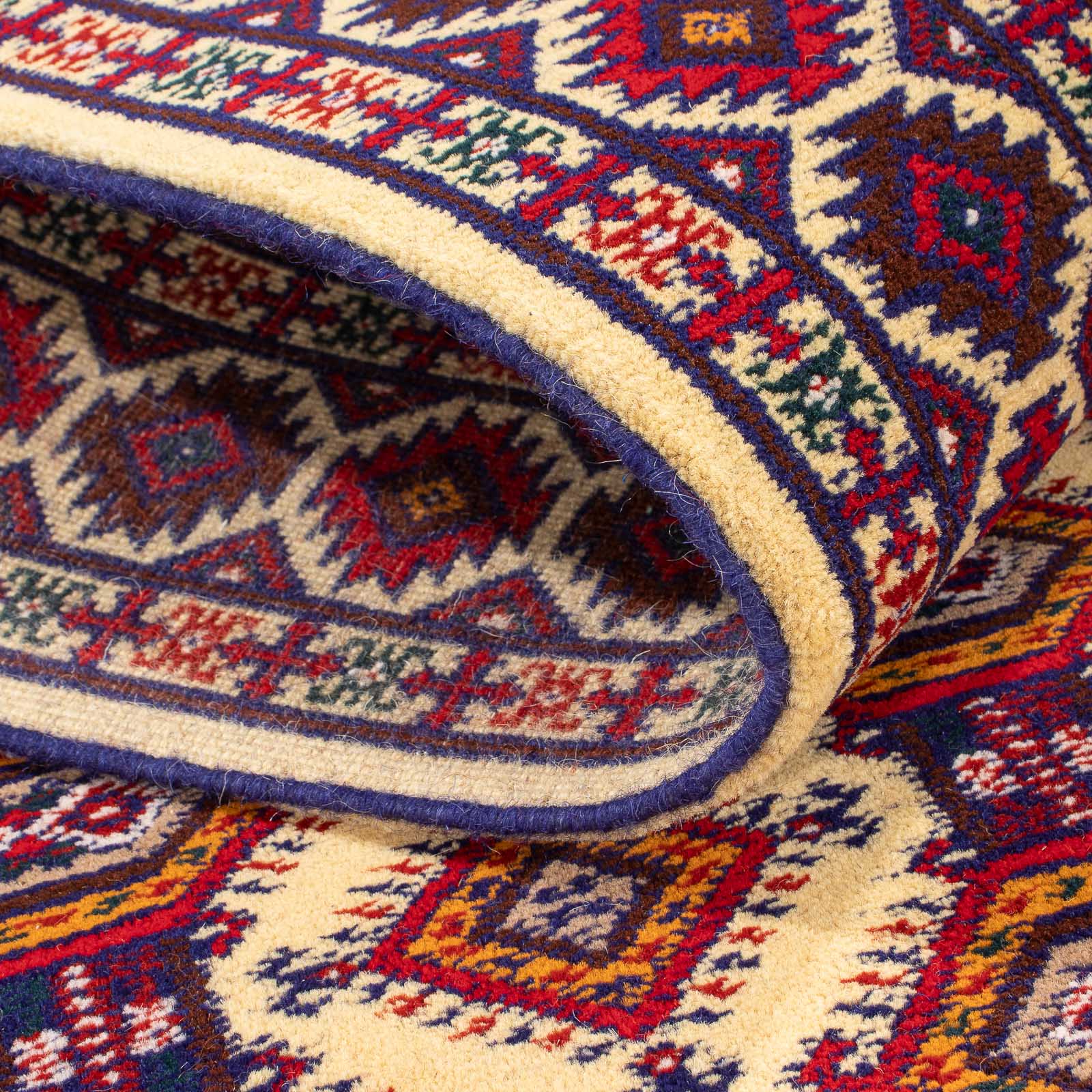 Läufer Afghan - 390 x 90 cm - beige