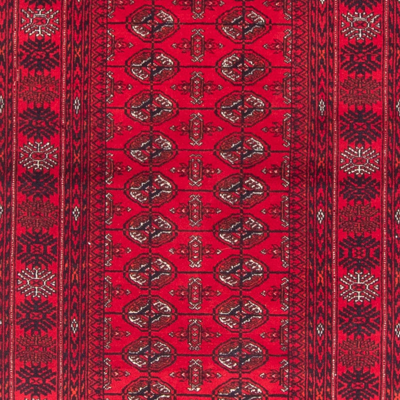 Läufer Afghan - Buchara - 377 x 90 cm - rot