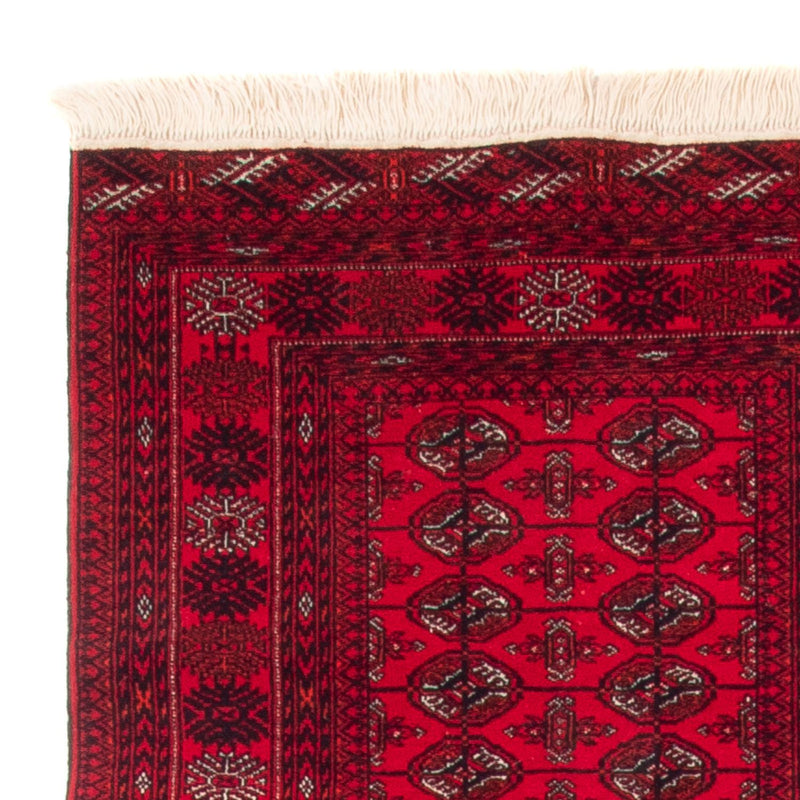 Läufer Afghan - Buchara - 377 x 90 cm - rot