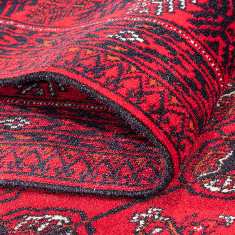 Läufer Afghan - Buchara - 377 x 90 cm - rot
