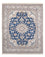 Perserteppich - Nain - Royal - 190 x 149 cm - blau