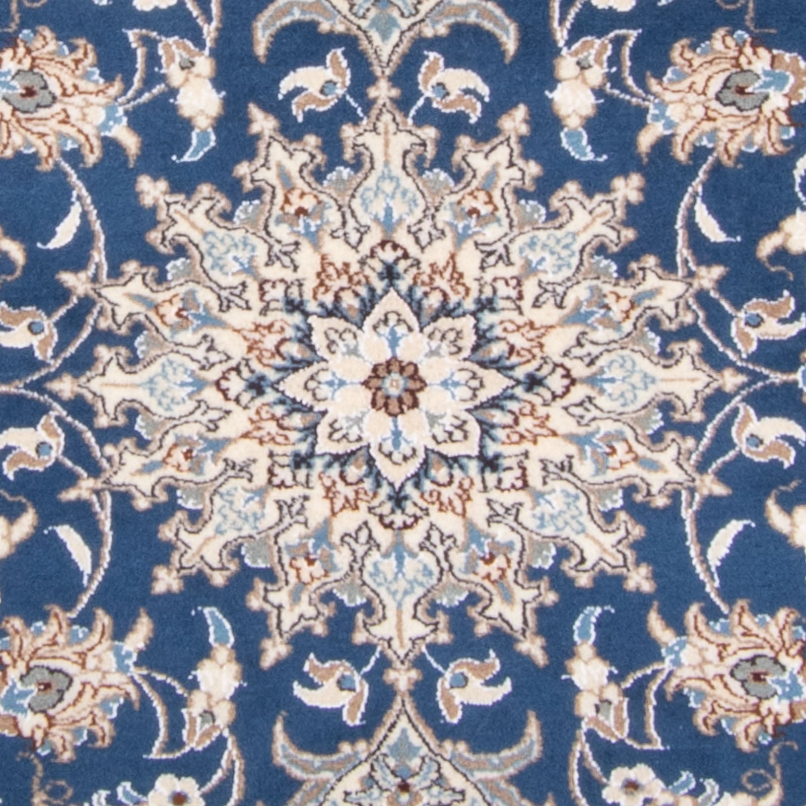 Perserteppich - Nain - Royal - 190 x 149 cm - blau