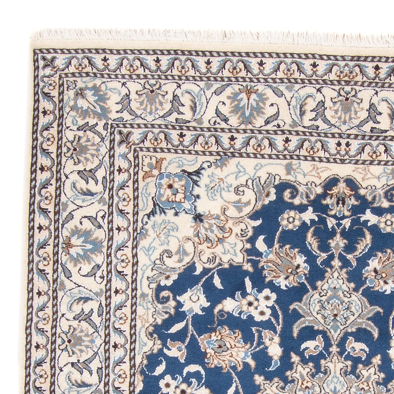 Perserteppich - Nain - Royal - 190 x 149 cm - blau