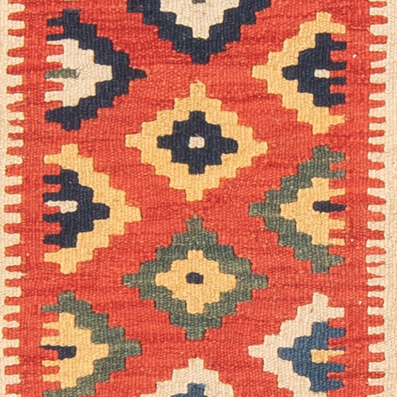 Kelim Teppich - Oriental - 97 x 66 cm - rot