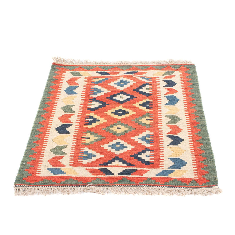 Kelim Teppich - Oriental - 97 x 66 cm - rot