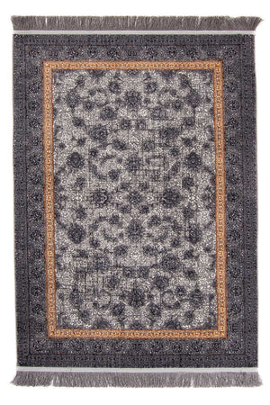 Orientalischer Webteppich - 150 x 100 cm - grau