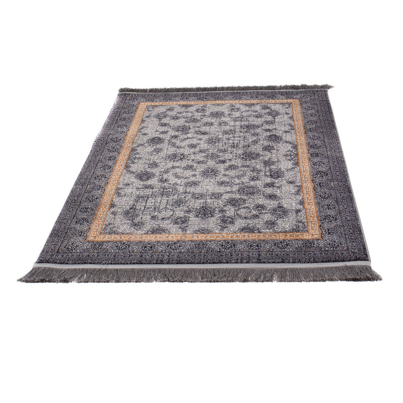 Orientalischer Webteppich - 150 x 100 cm - grau
