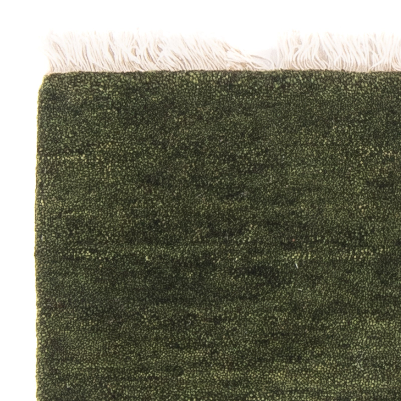 Gabbeh Teppich - Indus quadratisch  - 54 x 51 cm - grün