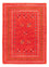 Gabbeh Teppich - Loribaft Softy - 90 x 60 cm - rot