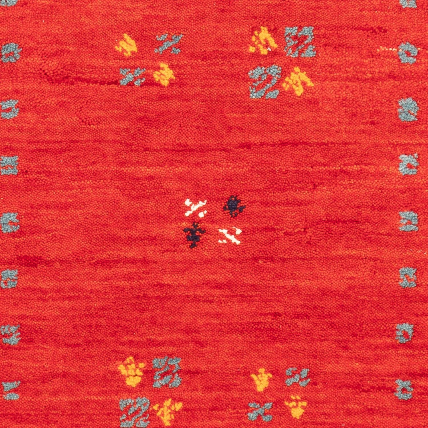 Gabbeh Teppich - Loribaft Softy - 90 x 60 cm - rot