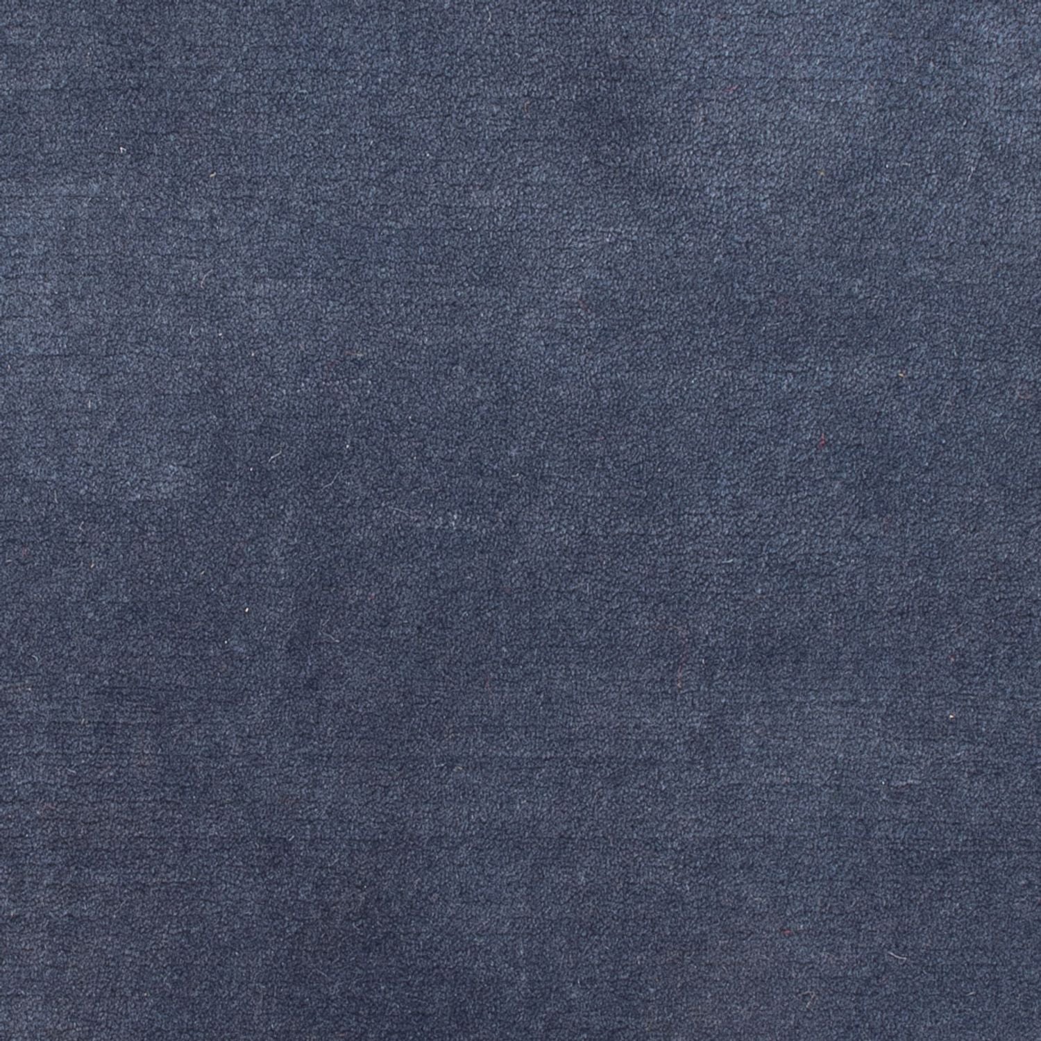 Nepal Teppich - 90 x 60 cm - dunkelblau