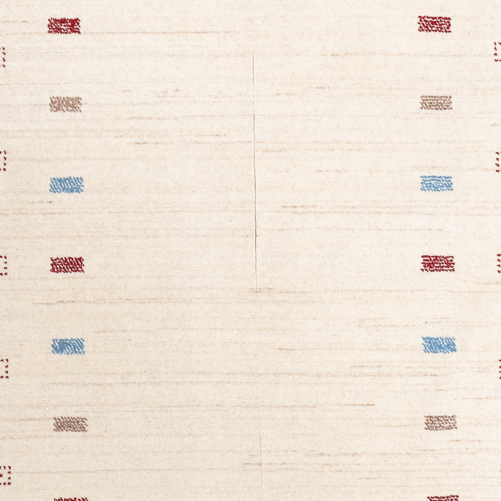 Gabbeh Teppich - Loribaft Softy - 240 x 170 cm - naturweiß