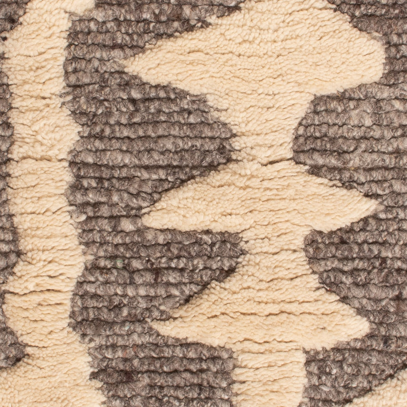 Wollteppich - 90 x 60 cm - beige