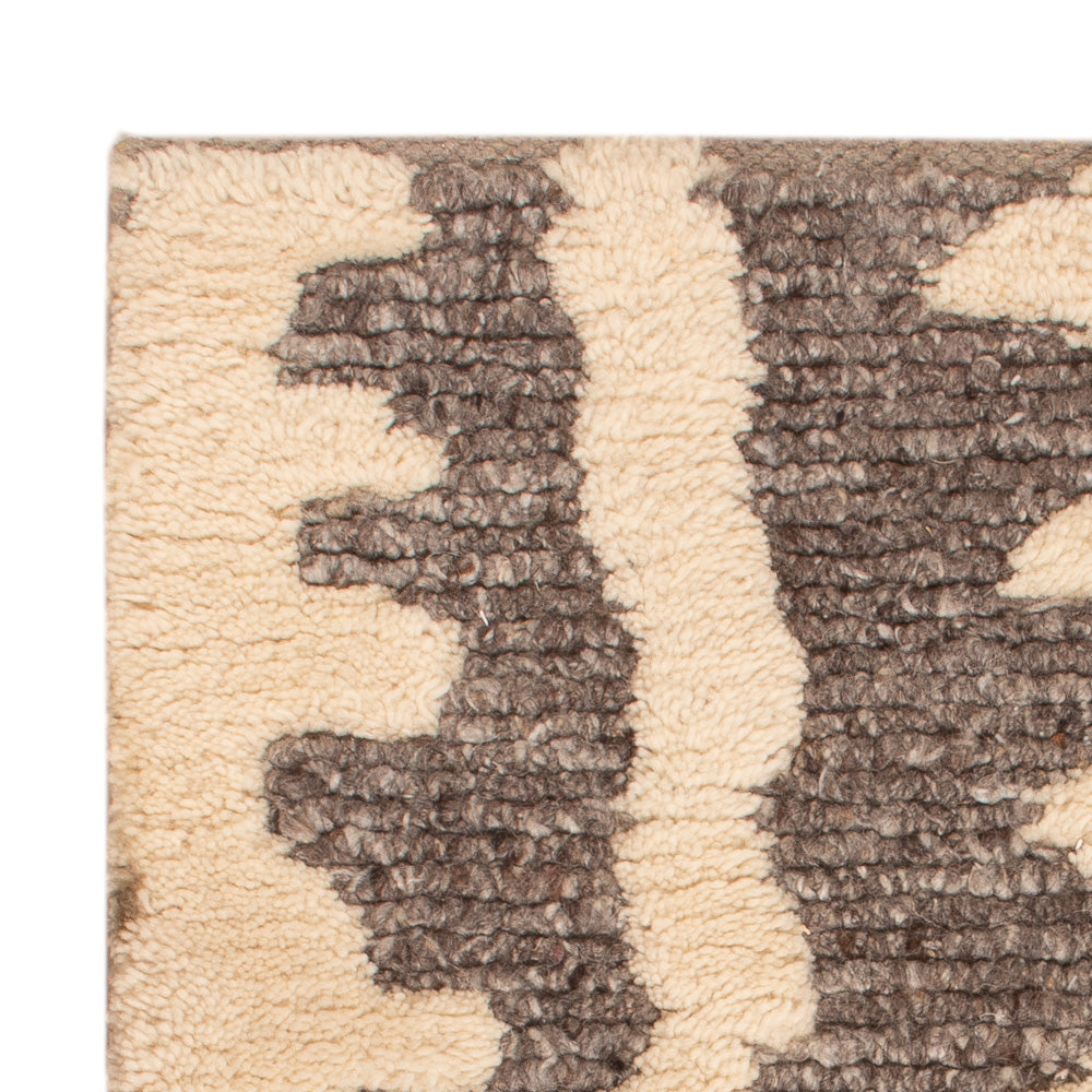 Wollteppich - 90 x 60 cm - beige