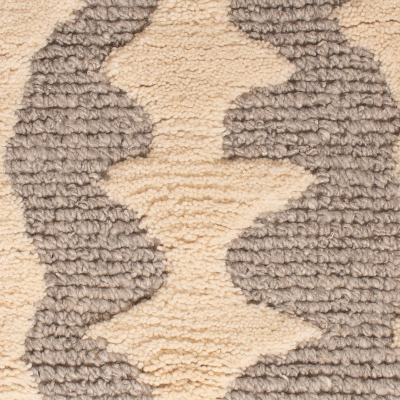 Wollteppich - 90 x 60 cm - beige