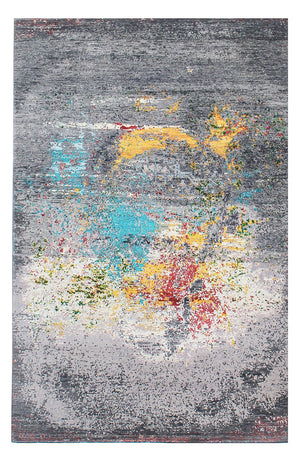 Designer Teppich - 180 x 120 cm - mehrfarbig