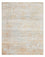 Designer Teppich - 309 x 241 cm - silber