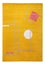 Designer Teppich - 242 x 171 cm - gold