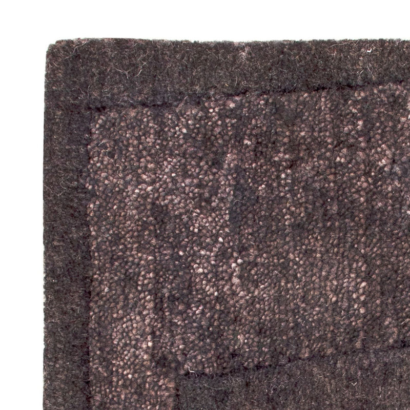 Designer Teppich quadratisch  - 30 x 30 cm - anthrazit