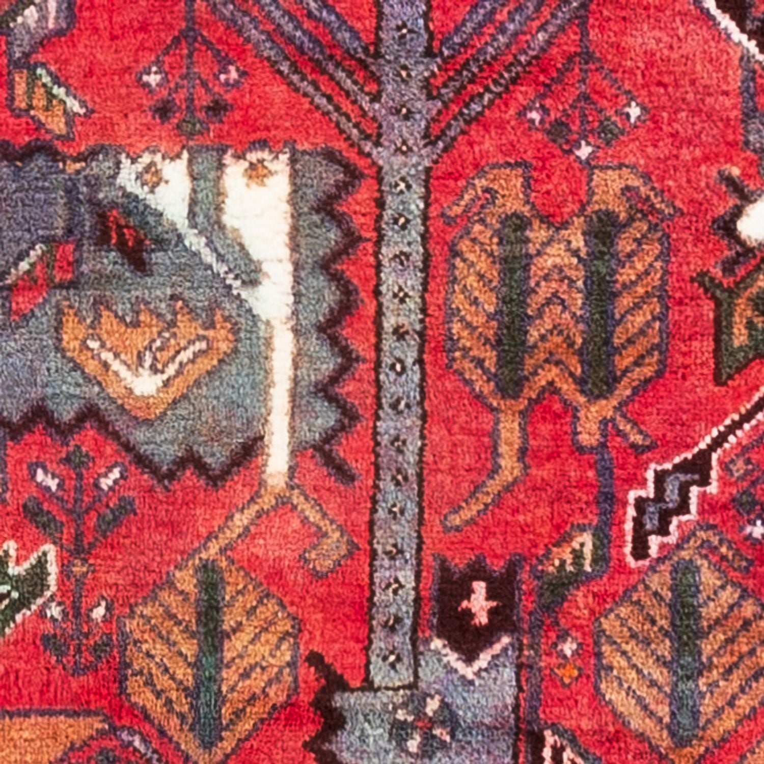 Perserteppich - Classic - 99 x 89 cm - rot