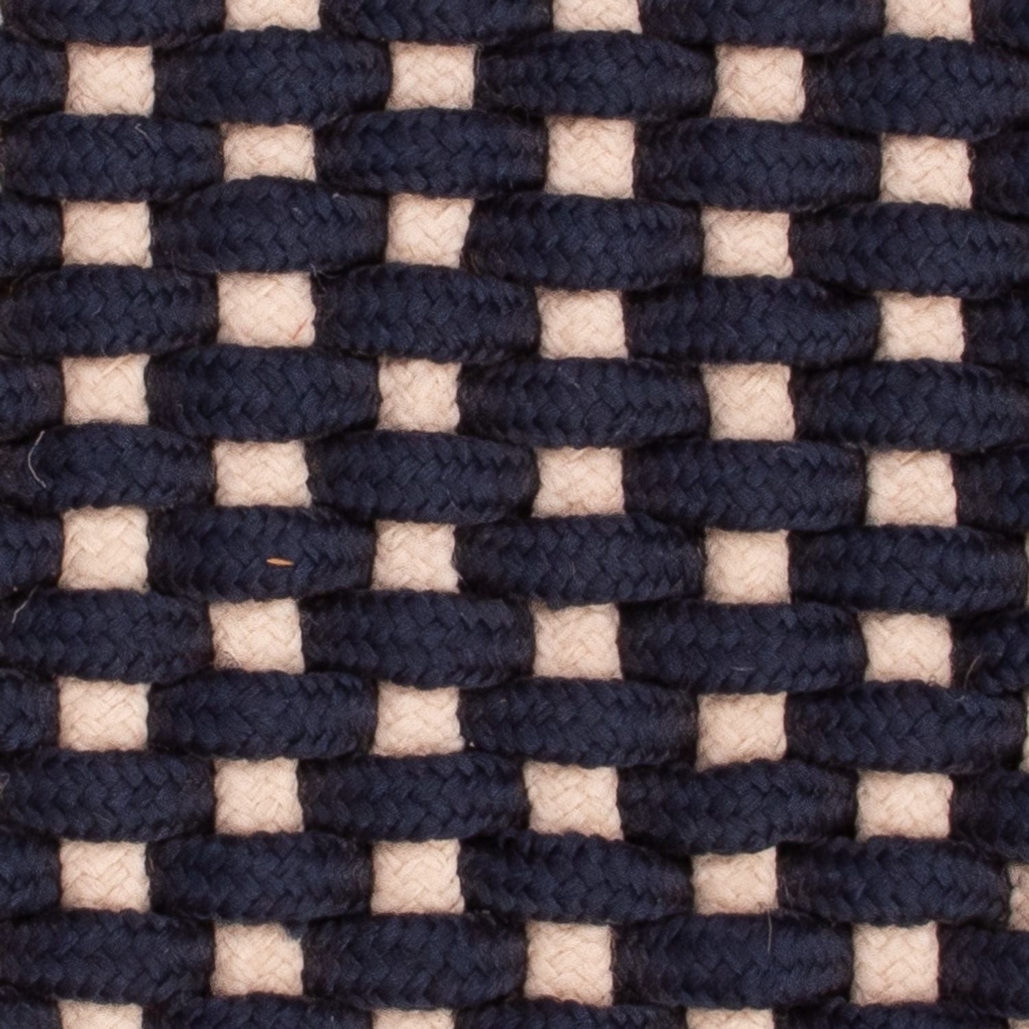 Teppich quadratisch  - 41 x 41 cm - dunkelblau