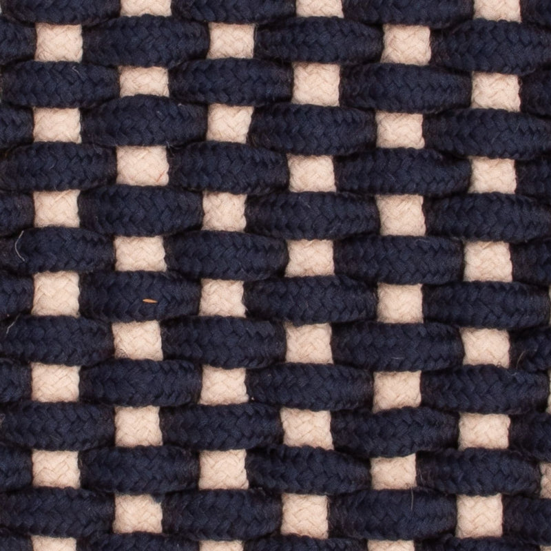 Teppich quadratisch  - 41 x 41 cm - dunkelblau