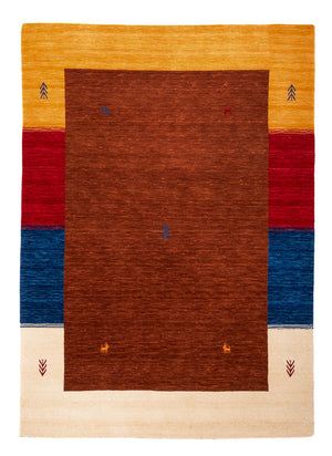 Gabbeh Teppich - Loribaft Softy - 240 x 170 cm - braun