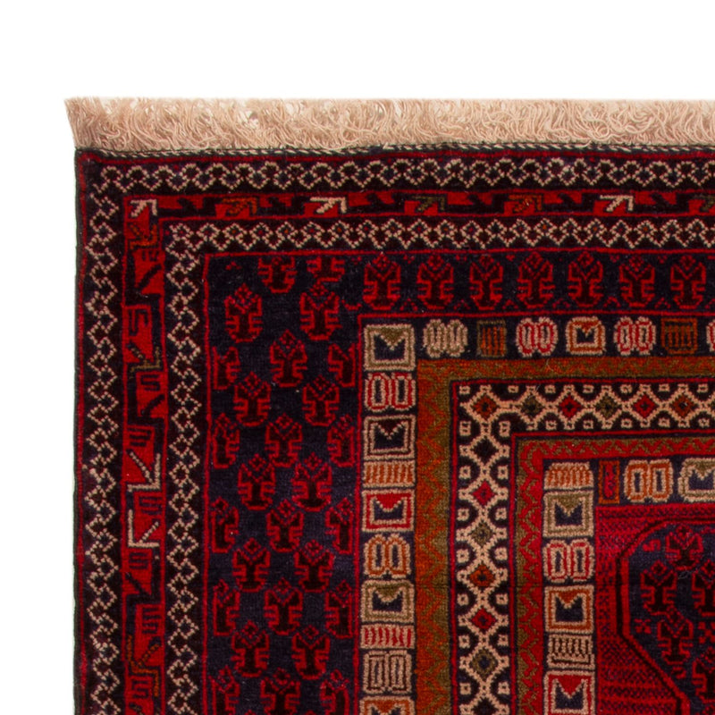 Belutsch Teppich - 138 x 91 cm - rot