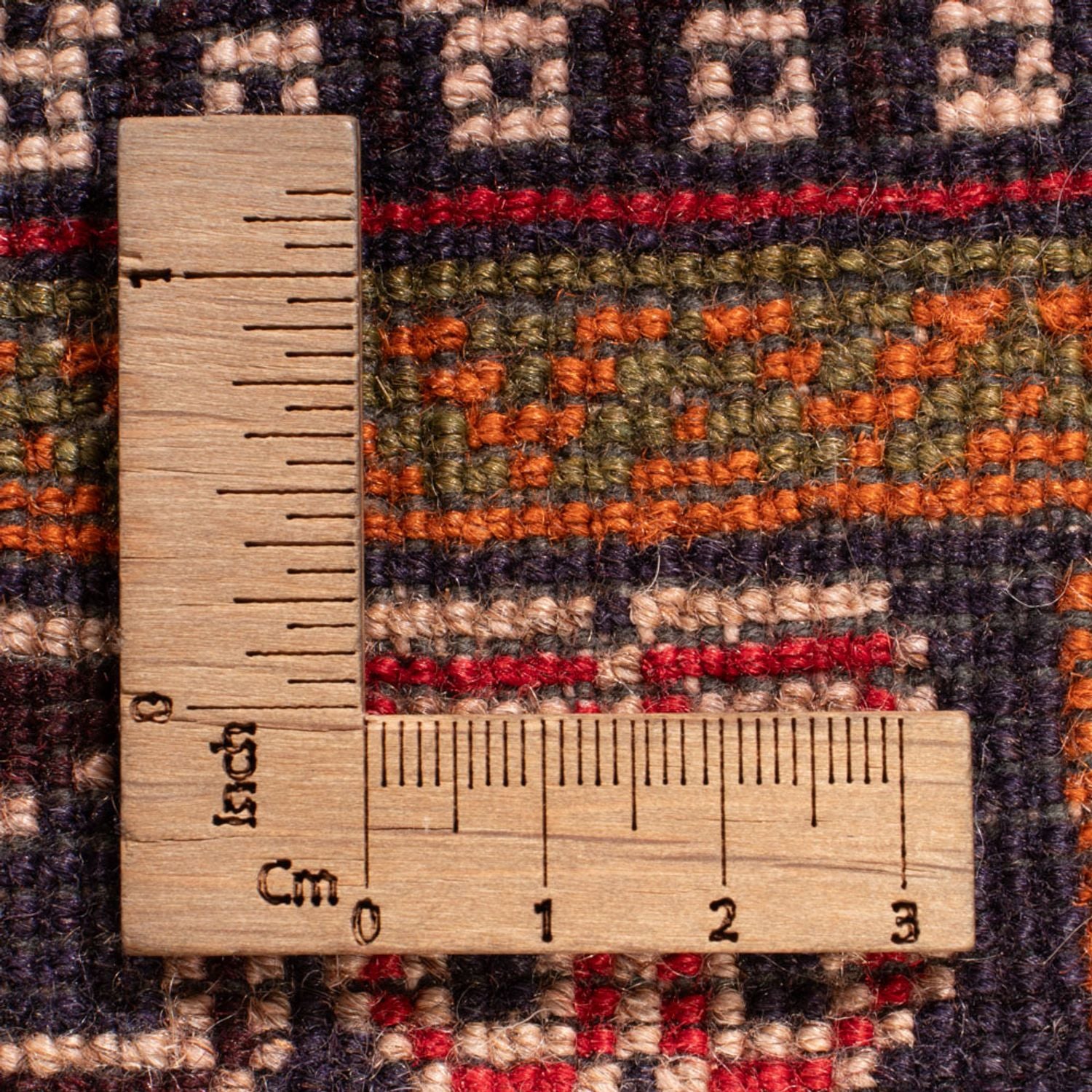 Belutsch Teppich - 138 x 91 cm - rot