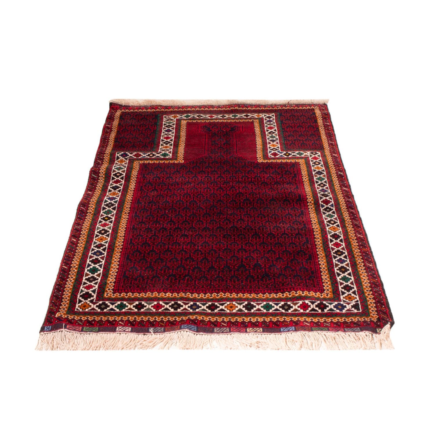 Belutsch Teppich - 148 x 96 cm - rot