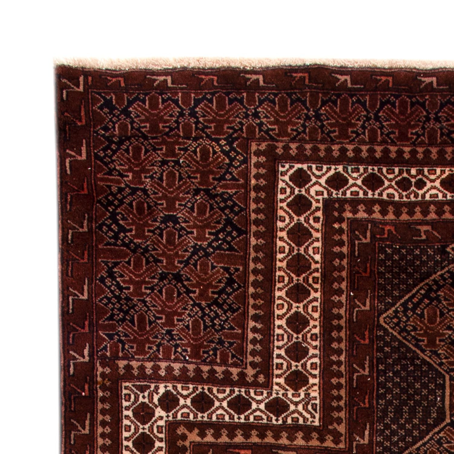 Belutsch Teppich - 140 x 102 cm - rot