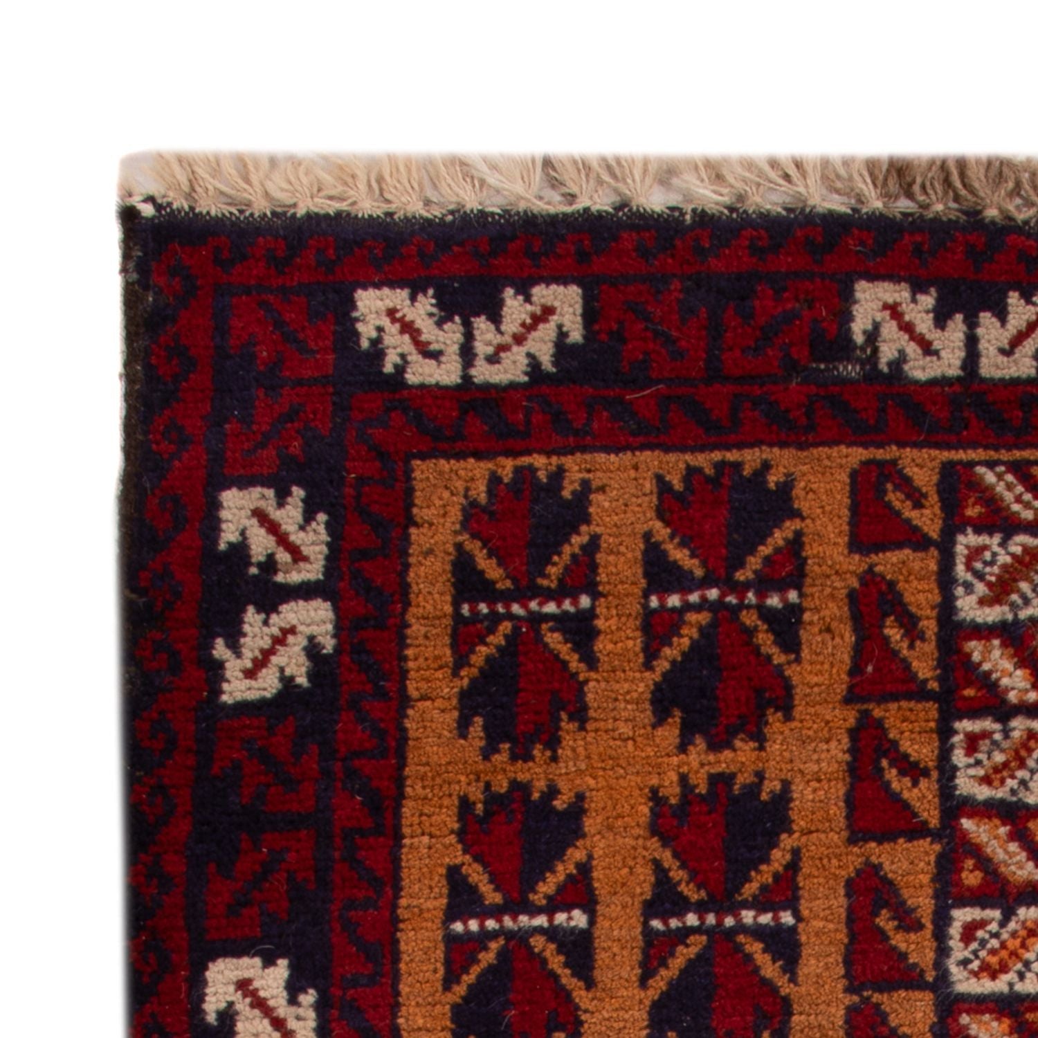Belutsch Teppich - 123 x 76 cm - camel