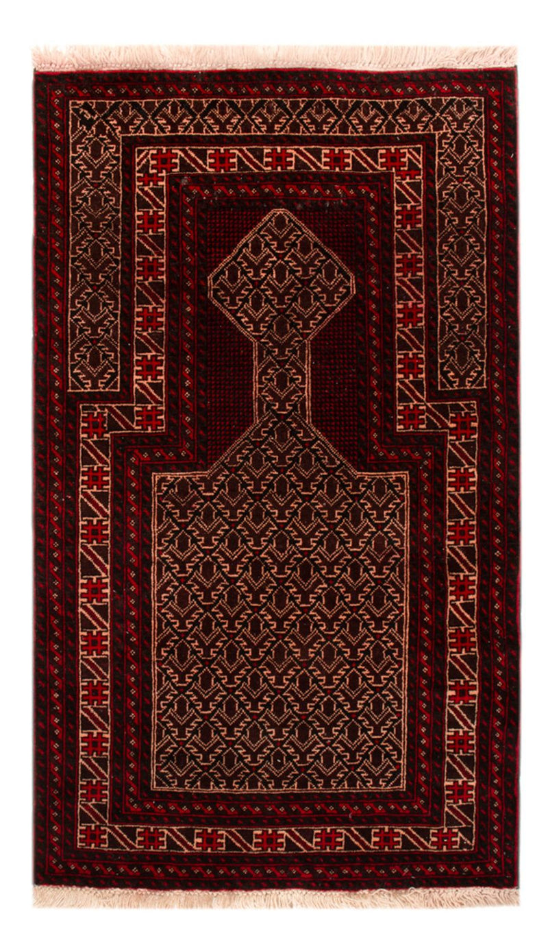 Belutsch Teppich - 150 x 89 cm - rot