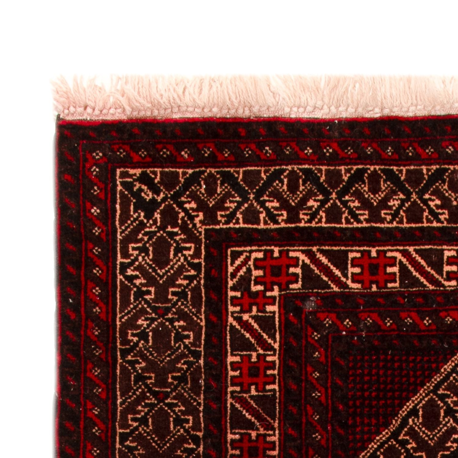 Belutsch Teppich - 150 x 89 cm - rot