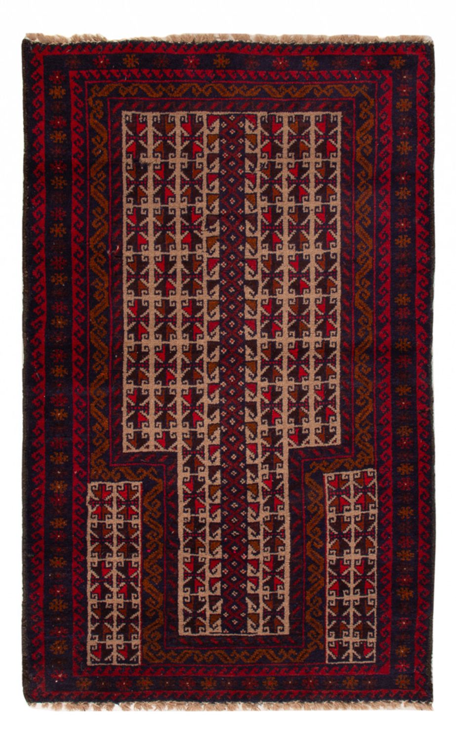 Belutsch Teppich - 130 x 83 cm - beige