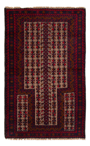 Belutsch Teppich - 130 x 83 cm - beige