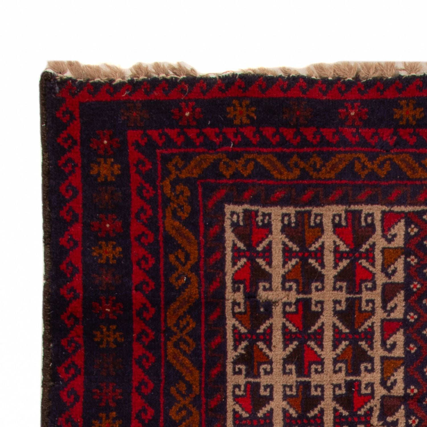 Belutsch Teppich - 130 x 83 cm - beige