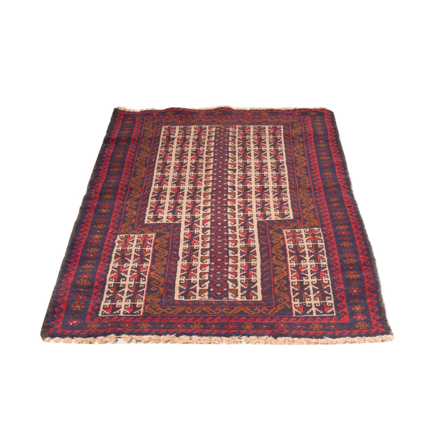 Belutsch Teppich - 130 x 83 cm - beige
