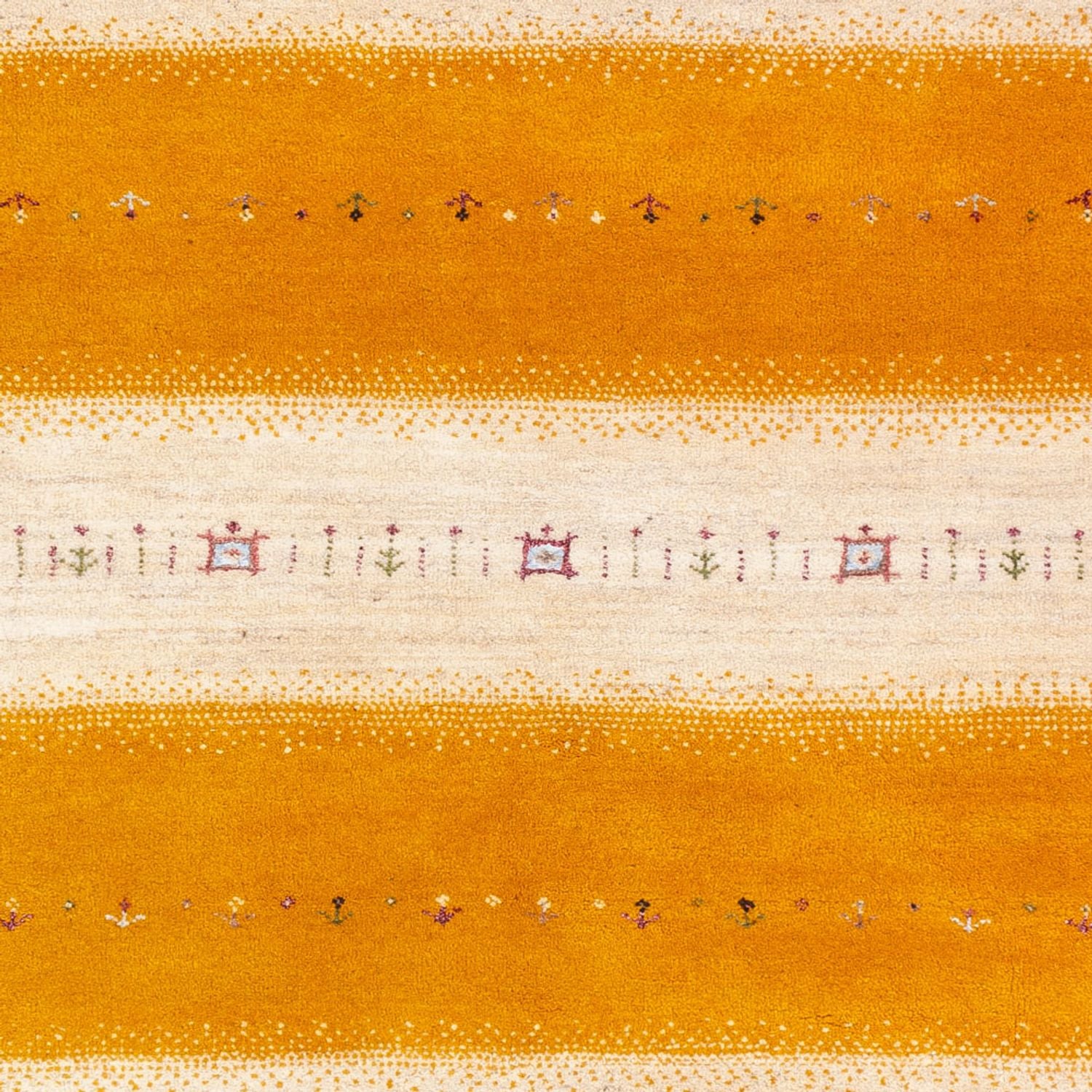 Gabbeh Teppich - Loribaft Indus - 240 x 170 cm - gold