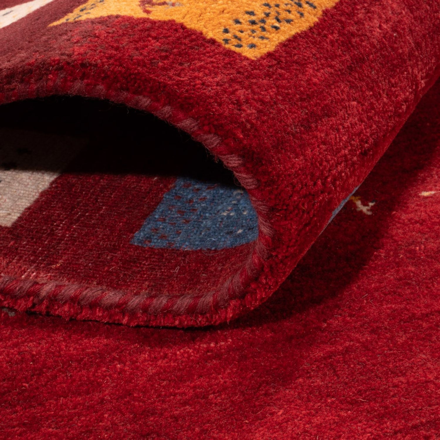 Gabbeh Teppich - Loribaft Indus - 245 x 170 cm - rot