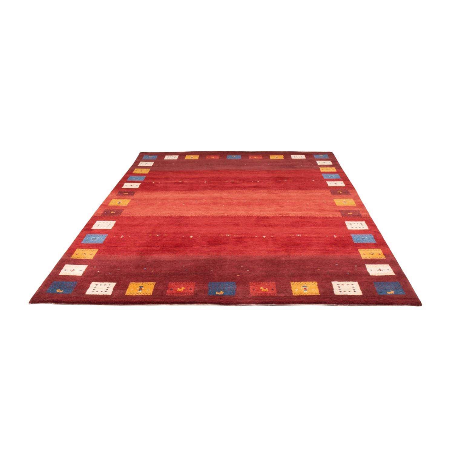 Gabbeh Teppich - Loribaft Indus - 245 x 170 cm - rot