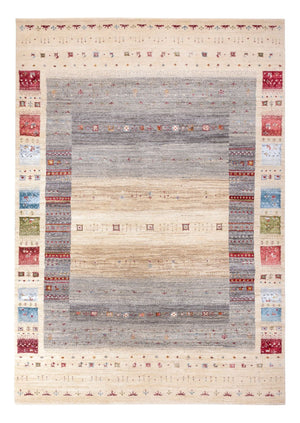 Gabbeh Teppich - Loribaft Indus - 242 x 167 cm - natur