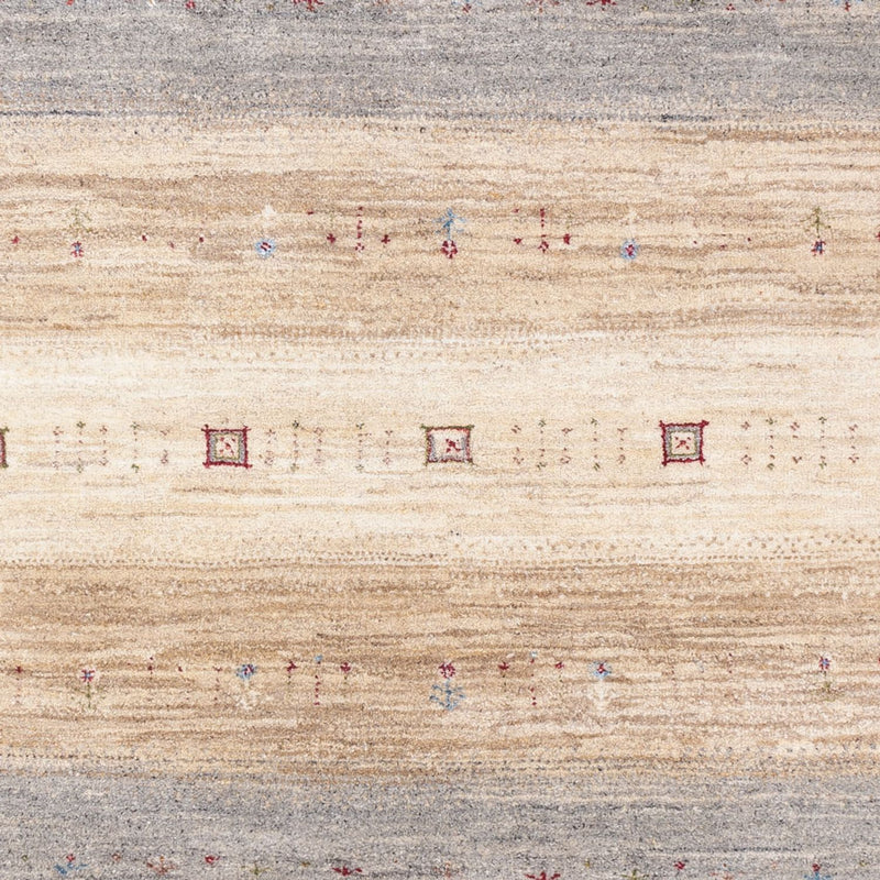 Gabbeh Teppich - Loribaft Indus - 242 x 167 cm - natur