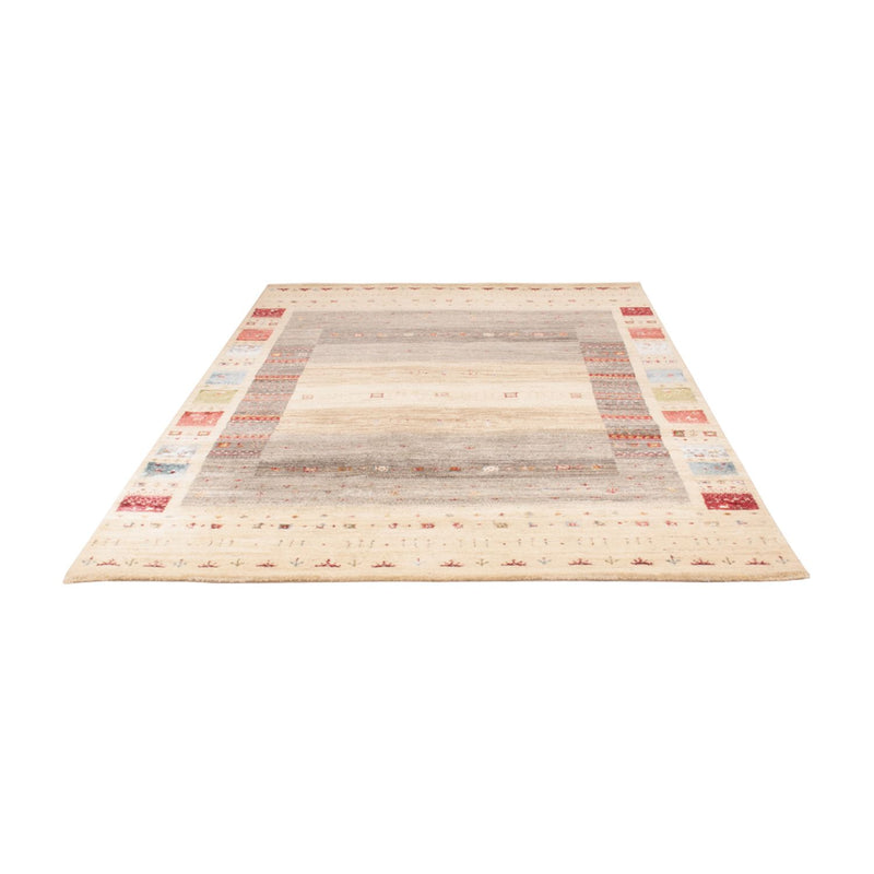 Gabbeh Teppich - Loribaft Indus - 242 x 167 cm - natur