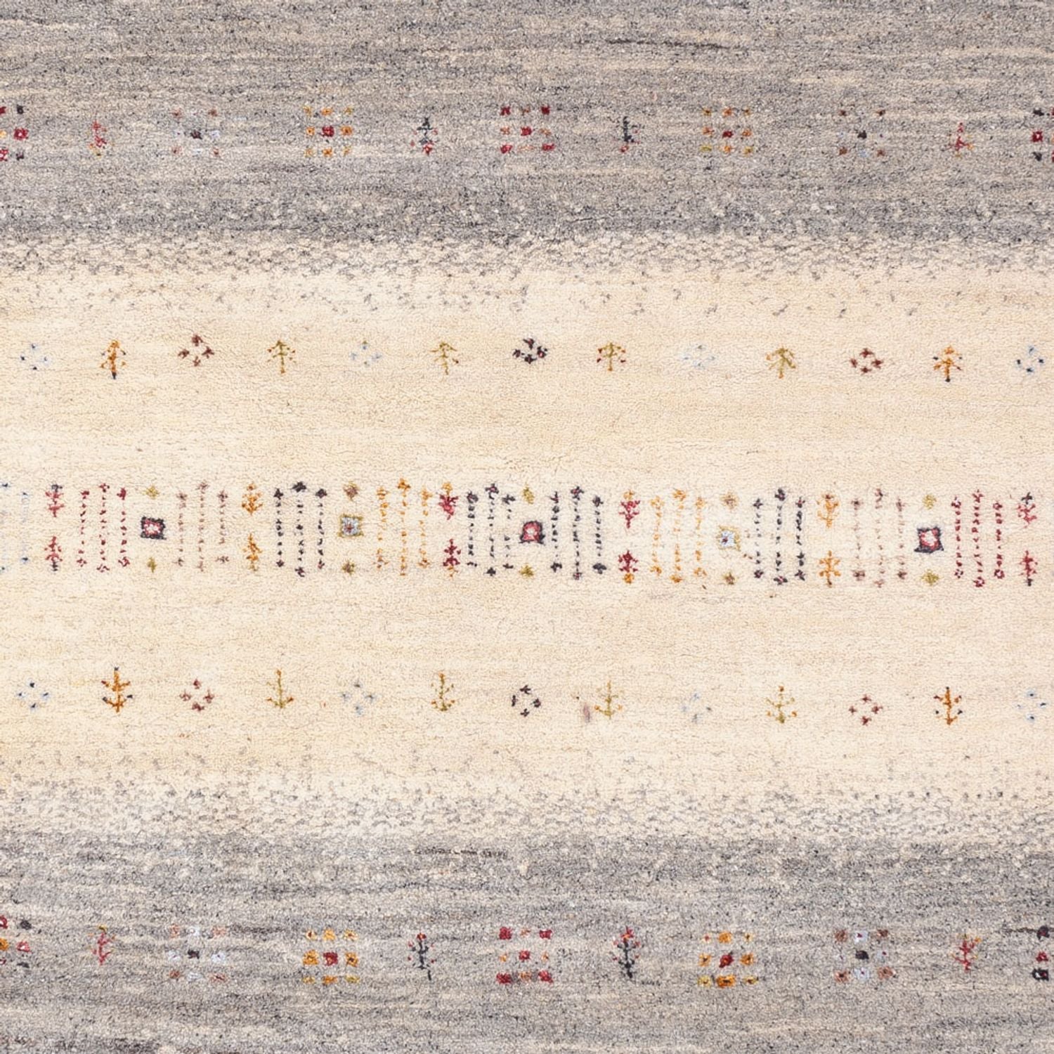 Gabbeh Teppich - Loribaft Indus - 245 x 166 cm - natur