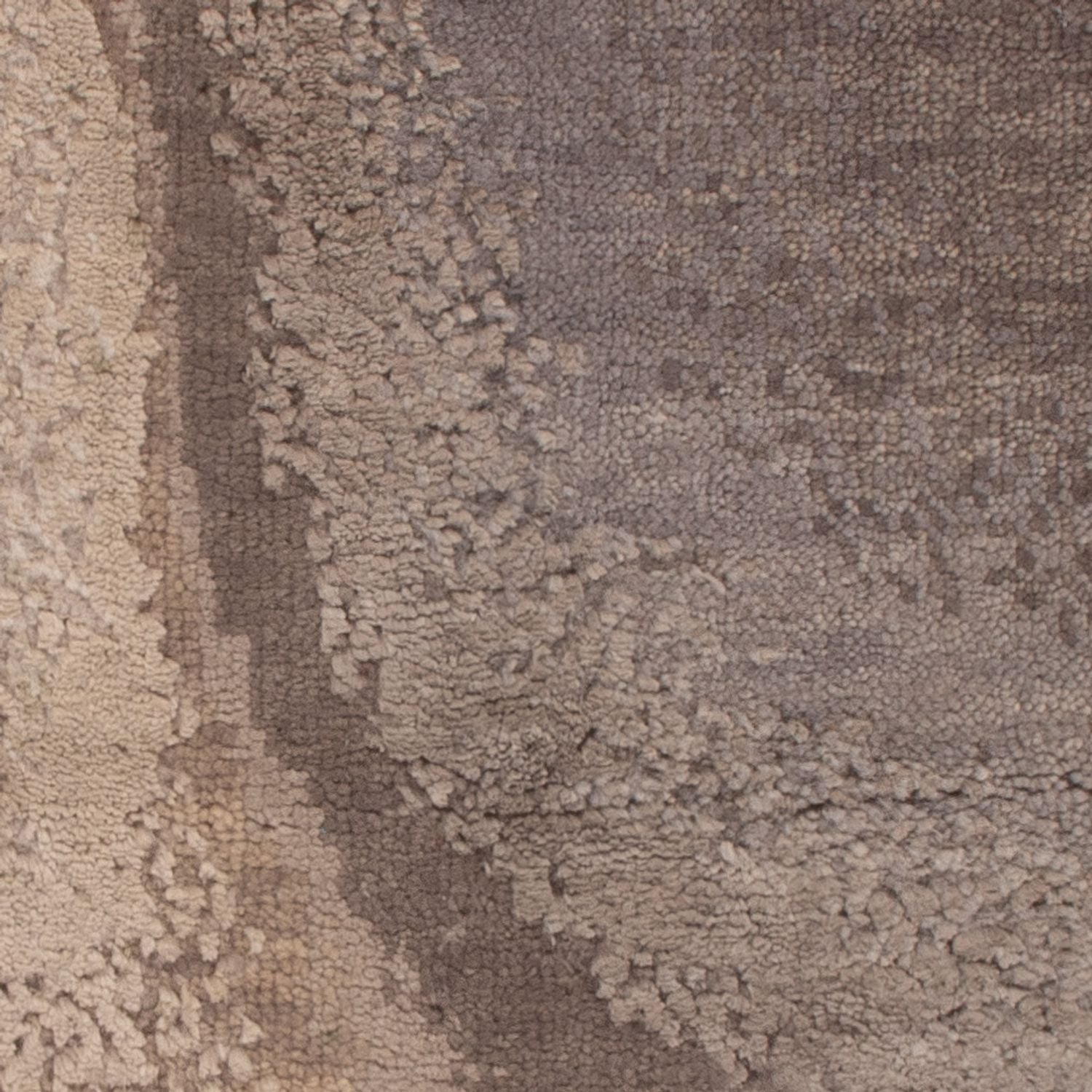 Designer Teppich - 60 x 60 cm - beige