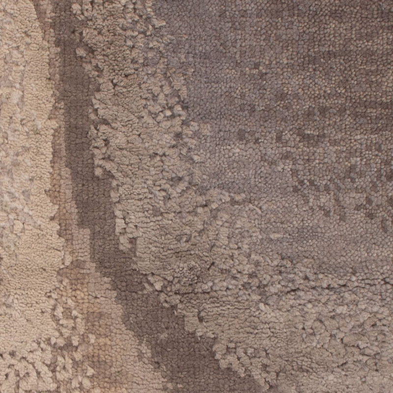 Designer Teppich - 60 x 60 cm - beige