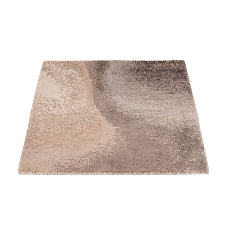 Designer Teppich - 60 x 60 cm - beige
